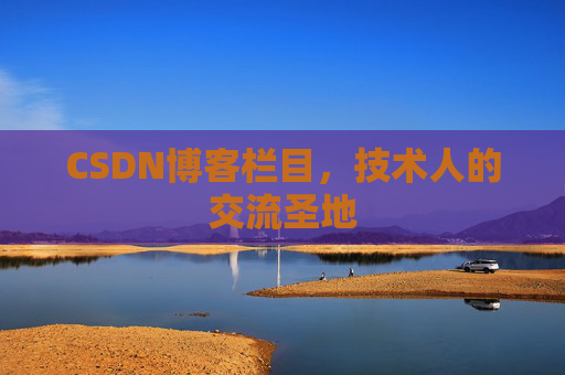 CSDN博客栏目，技术人的交流圣地